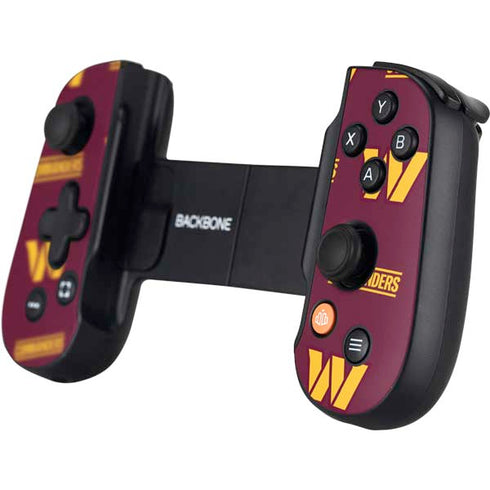 NFL Washington Commanders Blitz Series Backbone One for iPhone Game Controller Skin